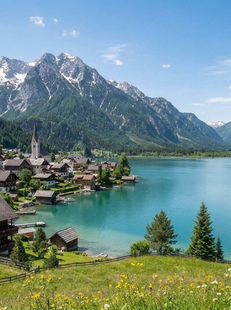 جبال الألب النمساوية: أجمل الجبال والبحيرات والوجهات السياحية austrian alps travel photograph afca5964 compress